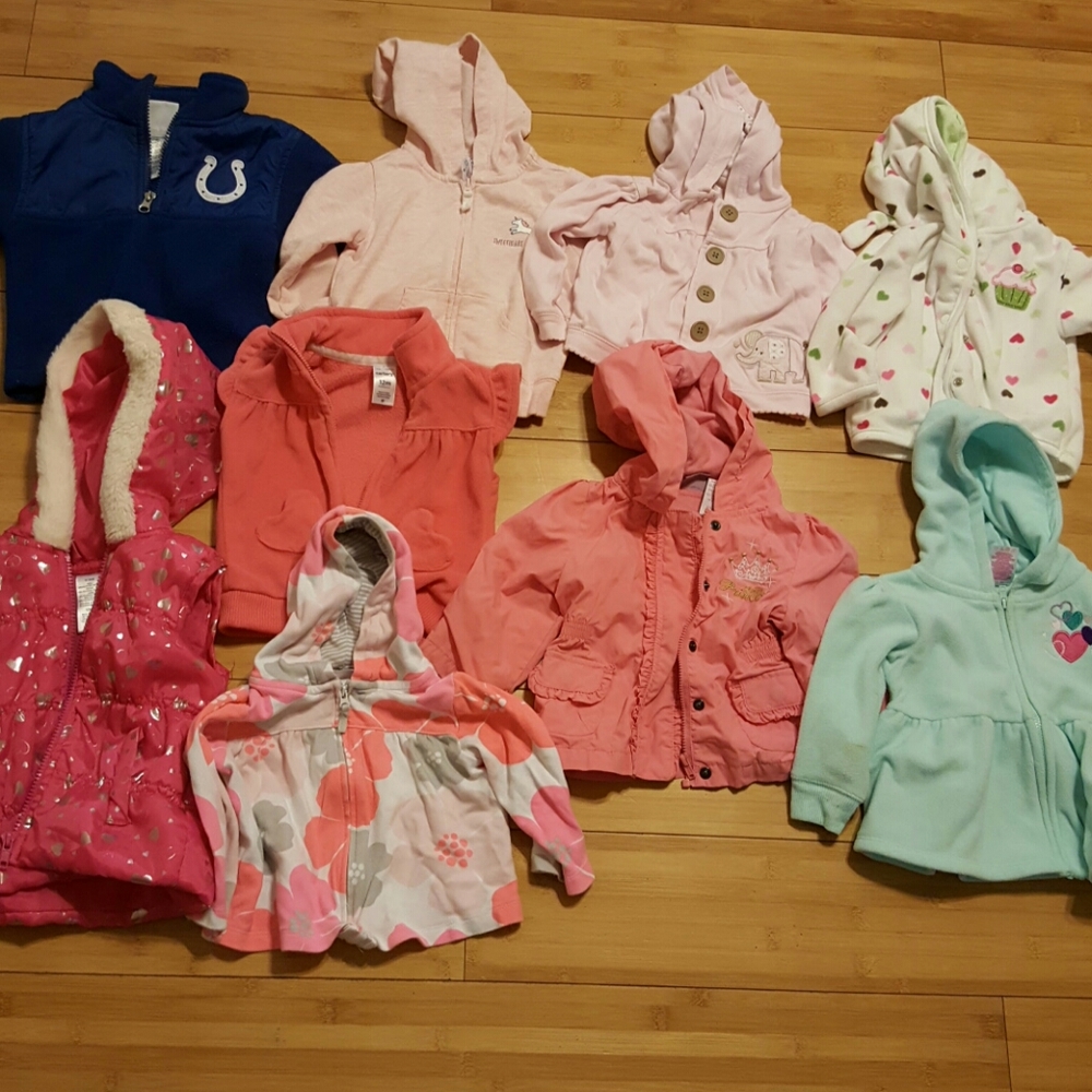 12m girl jackets